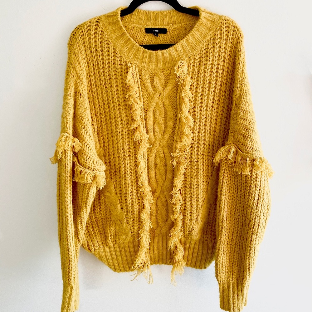 • FATE chunky oversized sweater •